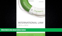 different   Q   A Revision Guide International Law 2013 and 2014 (Questions   Answers (Oxford))