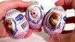 Disney Frozen Princess Anna Elsa Olaf Zaini Surprise Eggs with 3D Toys - Cioccolato Ovetti Sorpresa