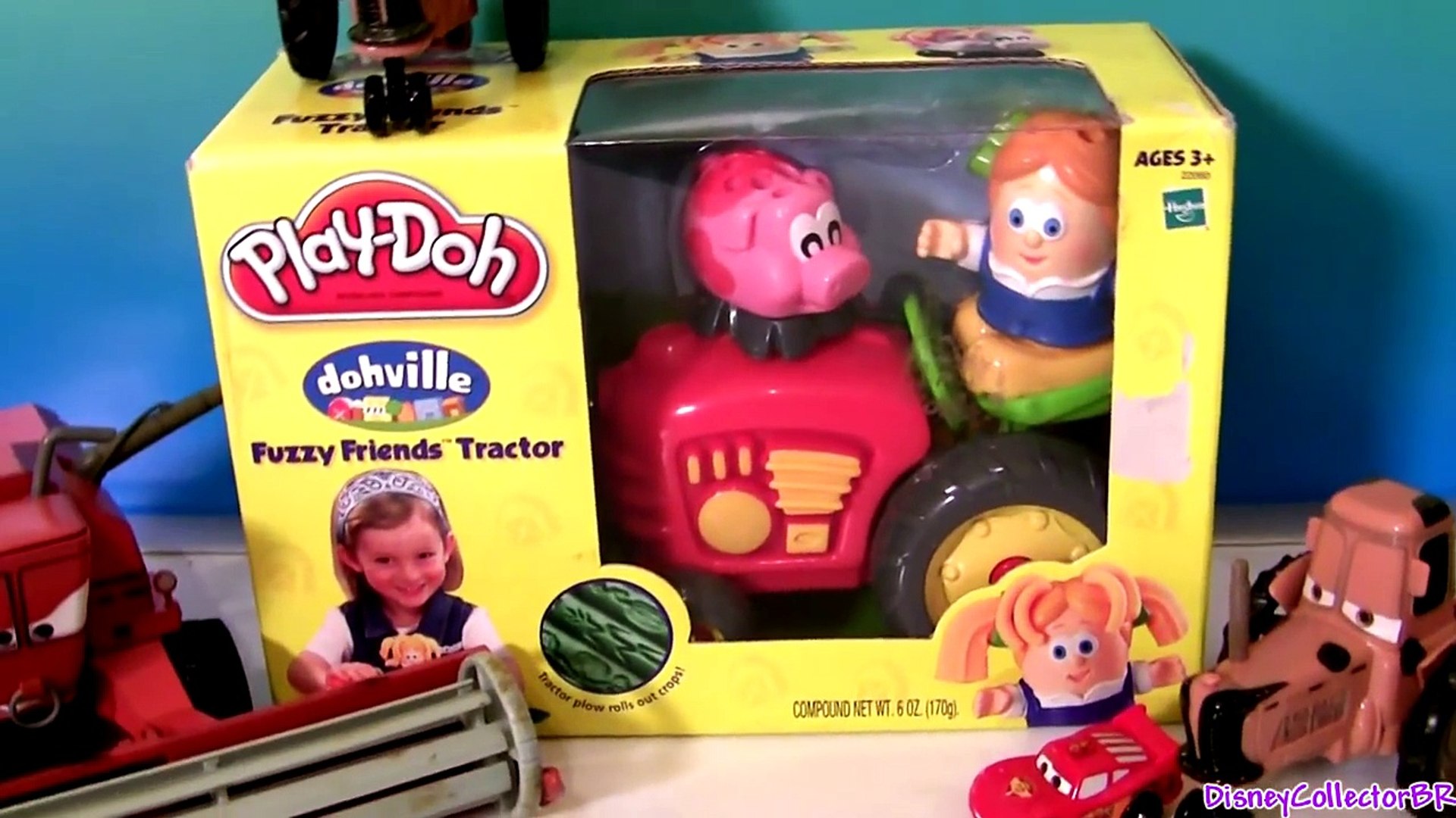 play doh tractor