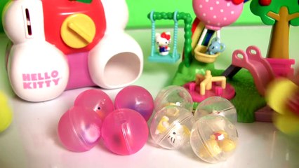 Huge Hello Kitty Squinkies Dispenser ❤ with 8 Exclusive Surprise Toys by Fun Toys Collector