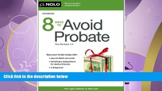 FAVORITE BOOK  8 Ways to Avoid Probate