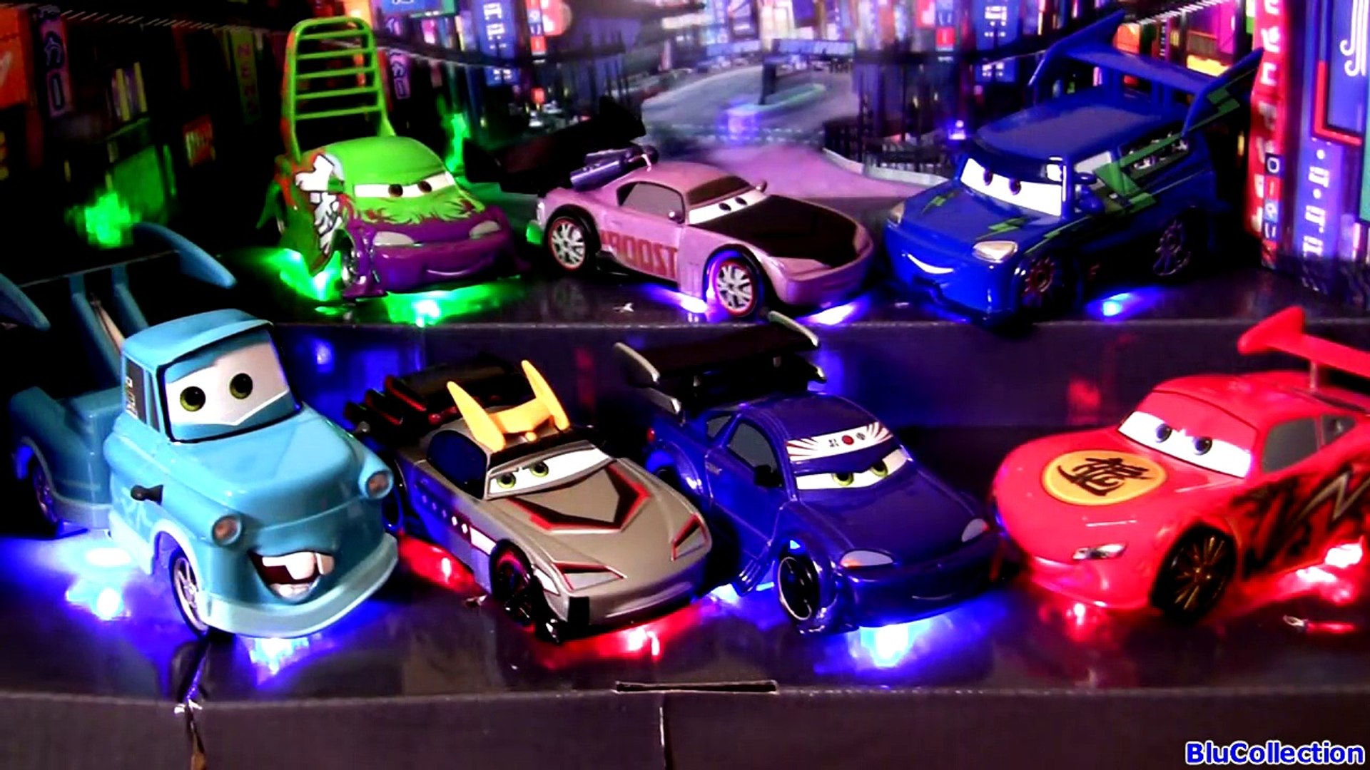 7-Cars Light Up Tuners Cars Toons Tokyo Mater Deluxe Diecast Maters Tall  Tales Kabuto Ninja Boost - video Dailymotion