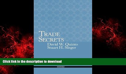 READ THE NEW BOOK Trade Secrets: Law and Practice READ EBOOK
