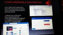 Pasos crear cuenta en Dailymotion
