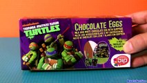 TMNT Surprise Eggs Teenage Mutant Ninja Turtles Huevos Sorpresa same as Kinder egg Las Tortugas
