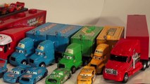 Pixar Cars, The Haulers , with Lightning McQueen, Mack and more