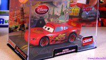 Cars 2 INTRO Lightning McQueen Chase Diecast Disney store Pixar toys 1:43 scale Acrylic case