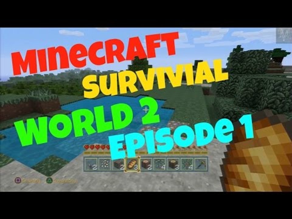 Minecraft Survival World 2 Episode 1