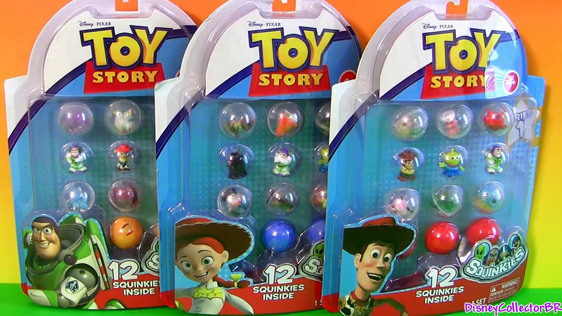 36 Toy Story 3 Squinkies Toys Disney Pixar Buzz Woody Jessie Trixie Lotso Buttercup Hamm Zurg