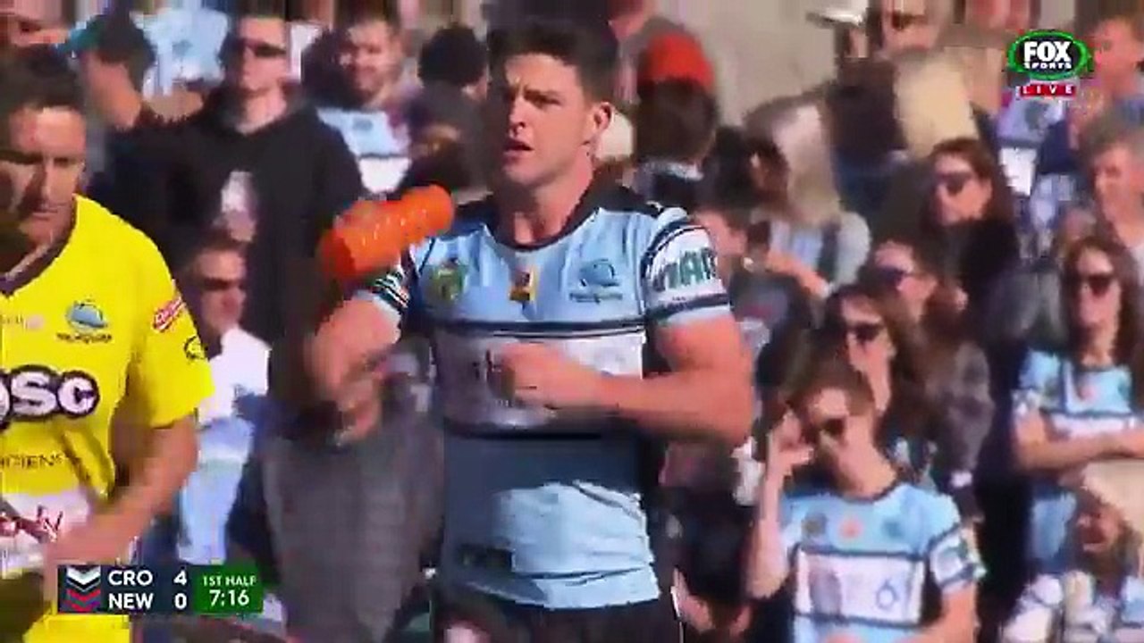 NRL 2016 Round 20 Highlights Sharks Vs Knights