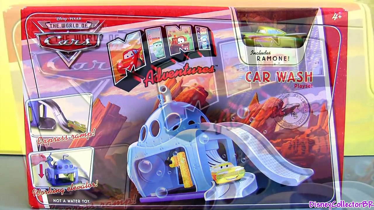 Cars Car-Wash Playset with Ramone from Mini Adventures Cars Disney Pixar Mattel review