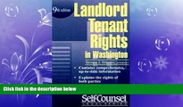 FAVORITE BOOK  Landlord/Tenant Rights Washington (Landlord/Tenant Rights in Washington)