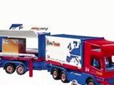camiones de juguetes con grandes remolques, camiones juguetes para niños