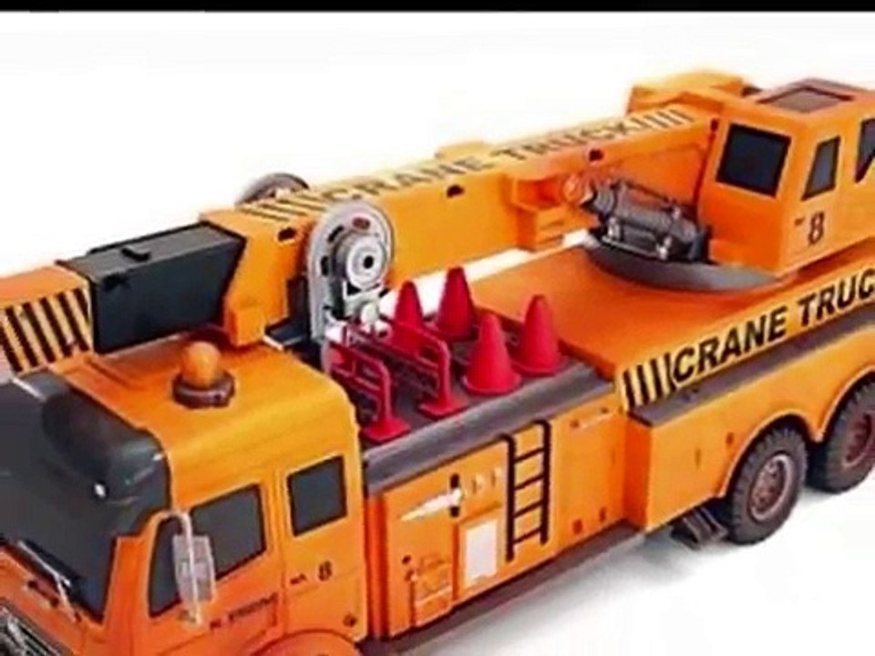 Grues télécommandées, Camions grues jouets pour les enfants