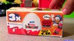 Kinder Eggs Surprise Disney Mickey Mouse 3-pack Brinquedos Ovos Surpresa de Chocolate
