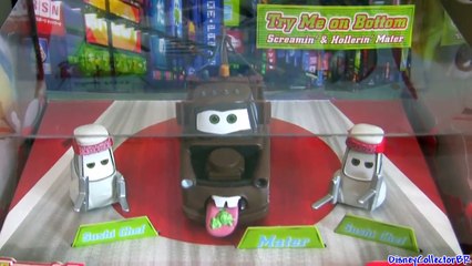 Wasabi Mater Cars 2 Disneystore Screamin & Hollerin diecast 2 Pitty Sushi Chef Disney