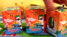 Phineas and Ferb Easter Eggs Surprise Disney Channel Huevos Sorpresa with Perry the Platypus