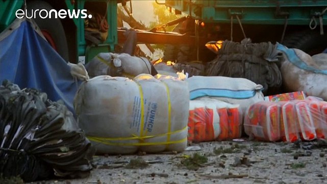 ООН: гуманітарний конвой Червоного півмісяця обстріляли з неба