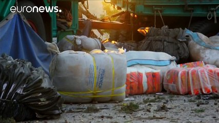 Un ataque áereo pudo destruir el convoy de ayuda de la ONU el pasado mes de septiembre en Alepo