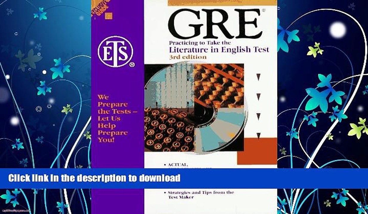READ  GRE: Practicing to Take the Literature in English Test, 3rd Edition FULL ONLINE