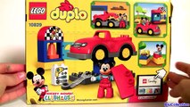 LEGO DUPLO Mickeys Workshop 10829 Cars Mechanic from Disney Kids Toys Mickey Mouse Clubhouse