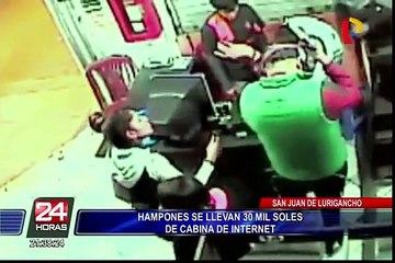 San Juan de Lurigancho: asaltan por octava vez cabina de Internet