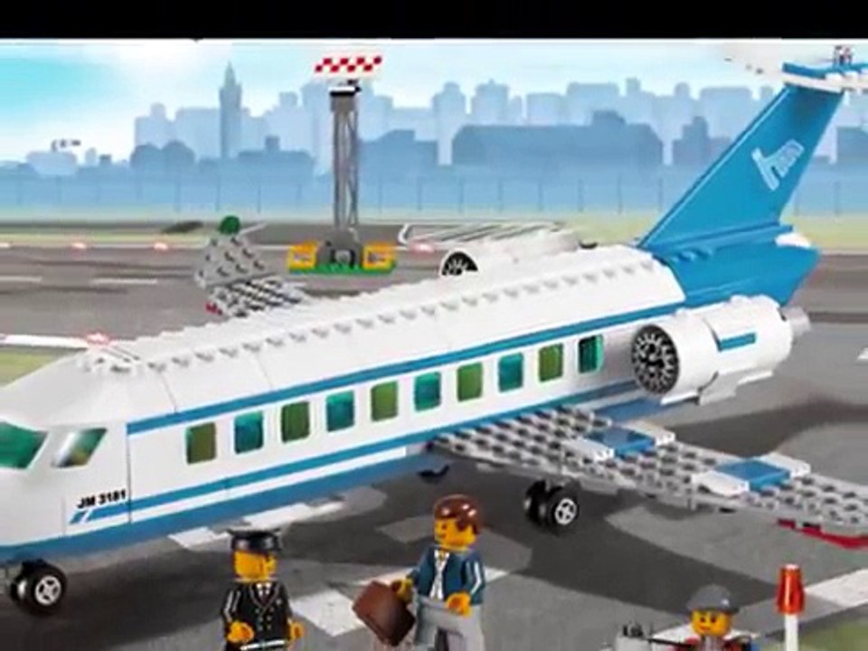 LEGO City Aéroport Avion Passagers, Lego Jouets Pour Enfants