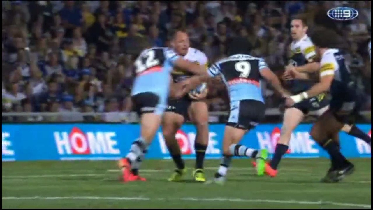 NRL 2015 Finals Week 2 Highlights- Cowboys Vs Sharks