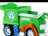 PAW PATROL La Patrulla Canina Rocky y Su Camión de Reciclaje vehículo figuras juguetes para niños