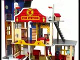 Estación de bomberos de juguetes para niños