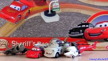 Autonaut Moon Mater and Autonaut Lightning Mcqueen diecast Bash n Go Disney Pixar