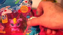 Play Doh Surprise Eggs, Kinder Egg Surprises, Cookie Monster Chef, and Little Pet Shop Sweet Pop Fai