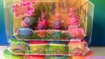 Play Doh Easter Eggs Peppa Pig Tutorial how-to Make Peppa Pig Family Easter Eggs with Playdough