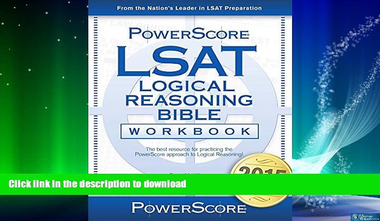 READ  The PowerScore LSAT Logical Reasoning Bible Workbook (The PowerScore LSAT Bible Workbook