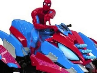 Spiderman Quad & Action Figures for Kids 🕷️