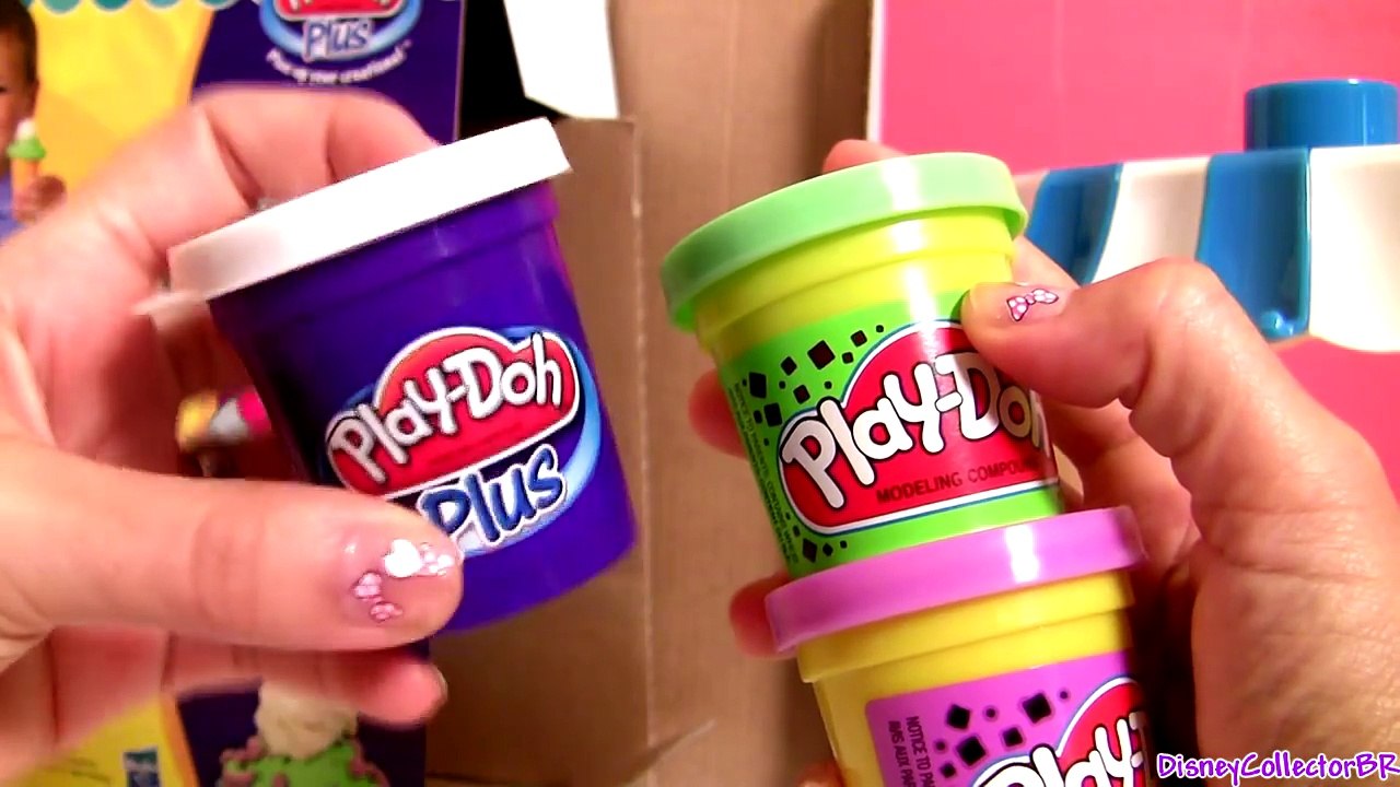 Play Doh Sundae Cart Ice Cream Shop Playset Sweet Shoppe Plus Carrito