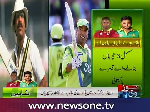 Babar Azam becomes third Pakistan batsman to score three consecutive ODI centuries