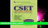 FAVORITE BOOK  The Best Teachers  Test Preparation for the CSET Multiple Subjects : California