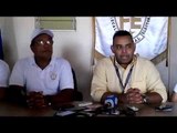 Conferencia de prensa por elecciones en el circuito 7-1 de Los Santos