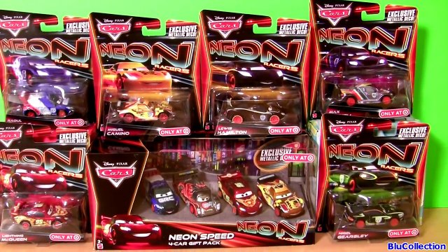 Cars 2 Neon Racers new Metallic Finish Shu Todoroki NEW Collection Disney Pixar Cars EXCLUSIVE