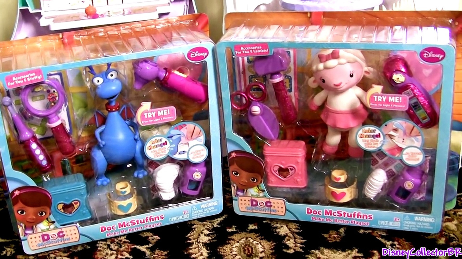 doc mcstuffins make me better playset
