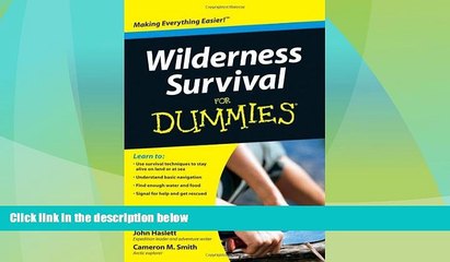 Big Deals  Wilderness Survival For Dummies  Full Read Best Seller