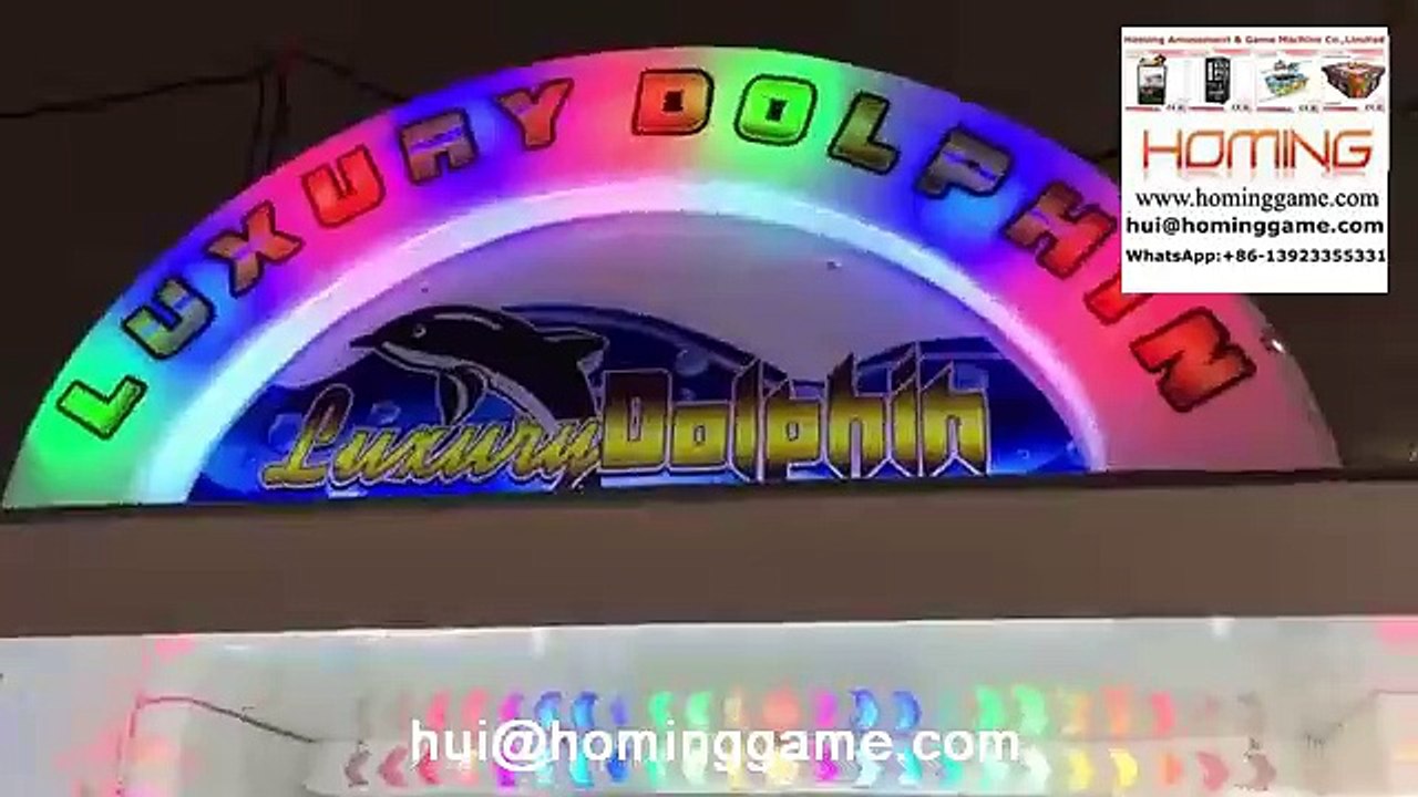 how to win iphone 7s in luxury dolphin prize redemption game machine (hui@hominggame.com)