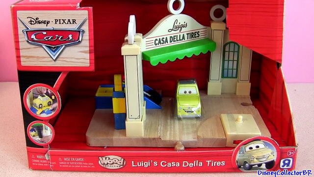 Wood Cars 2 Luigis Casa Della Tires Wooden Collection Disney Pixar ToysRus TRU