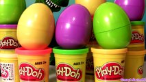 Play Doh Dinosaurs Surprise Eggs Tyrannosaurus Rex Toy Story PlayDoug Chomposaurus T-Rex Dinosaur