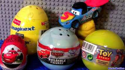 Play Doh Surprise Easter Eggs Superheros Cars Superman Disney Pixar Toy Story Kinder Surprise Tomy