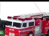 Camions de pompiers jouets télécommandés
