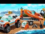 LEGO City Coast Guard 4x4 and Diving Boat, Toys For Kids