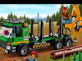 LEGO City Camión de transporte de troncos, Juguetes Lego Para Niños