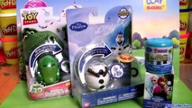 Disney FROZEN OLAF Hatch n Heroes Surprise Egg Transforming Toys | Disney Pixar Toy Story Surprise